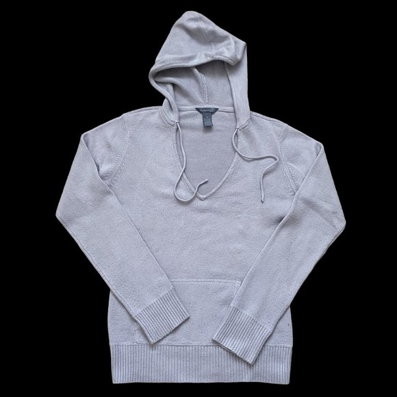 Women's gray sweater pullover Hillard & Hanson size SMALL - Picture 2 of 4